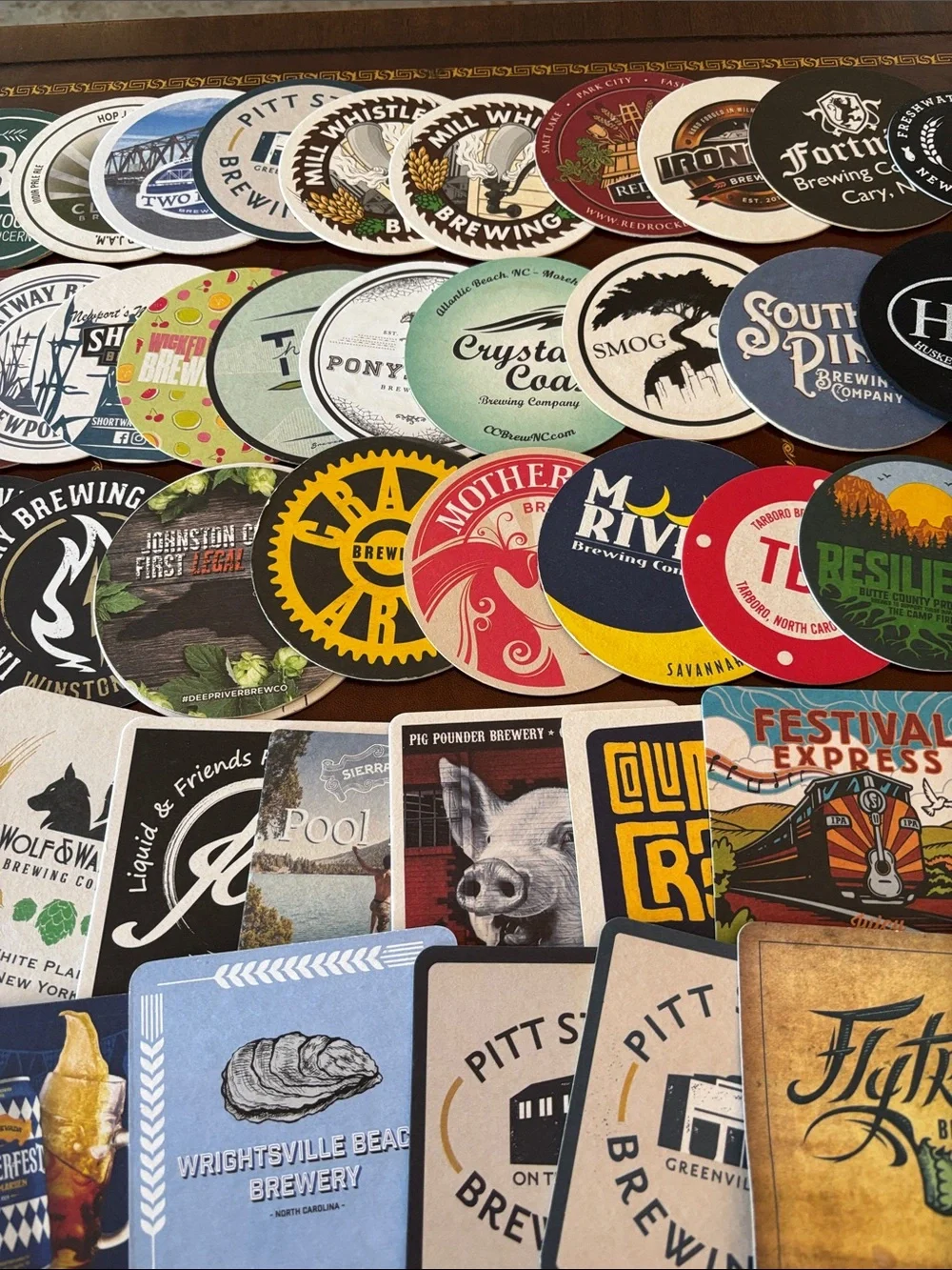 Various coaster collection